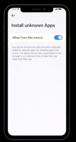 Passo 2 — Como ativar fontes desconhecidas nas configurações do Android para instalar o Tomato Animes APK